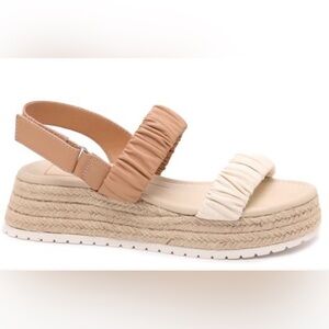 Dolce Vita Mizza Espadrille Wedge Sandal Size 8 Open Toe Summer Beach Casual